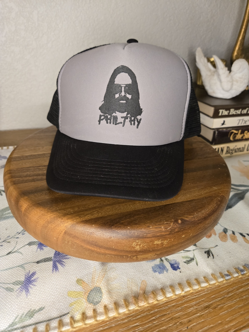 Vintage 90s Cobra Foam Philthy Graphic Trucker Hat Mesh Snapback